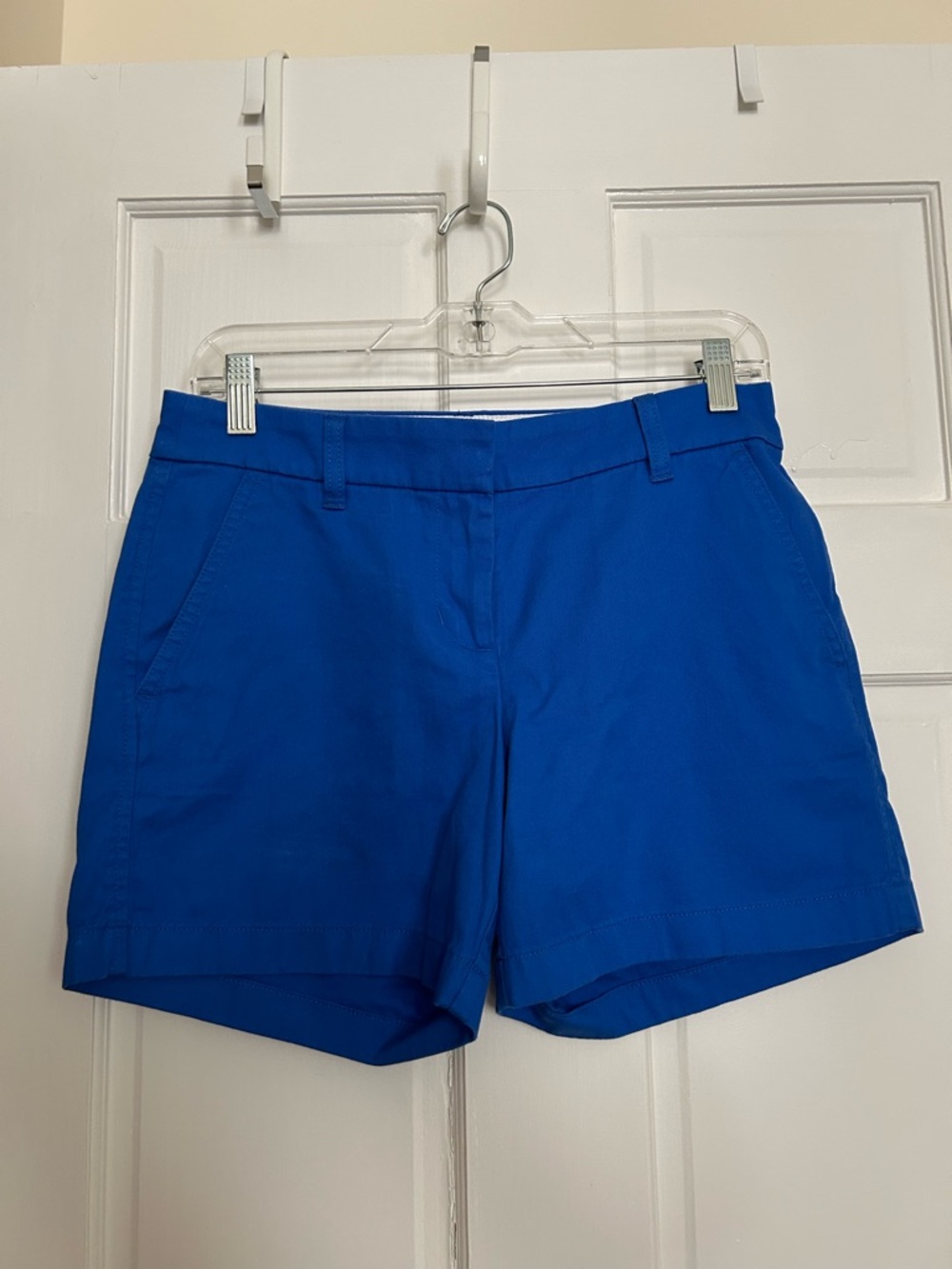 J. Crew Royal Blue Cotton Chino Shorts